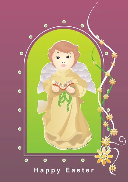 Детский ангел — стоковый вектор