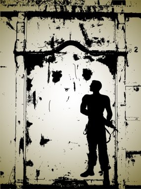 Soldier-silhouette clipart