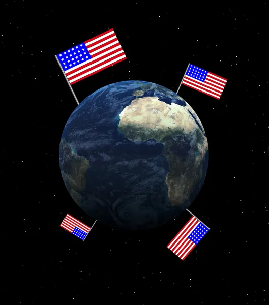 América governa o mundo — Fotografia de Stock