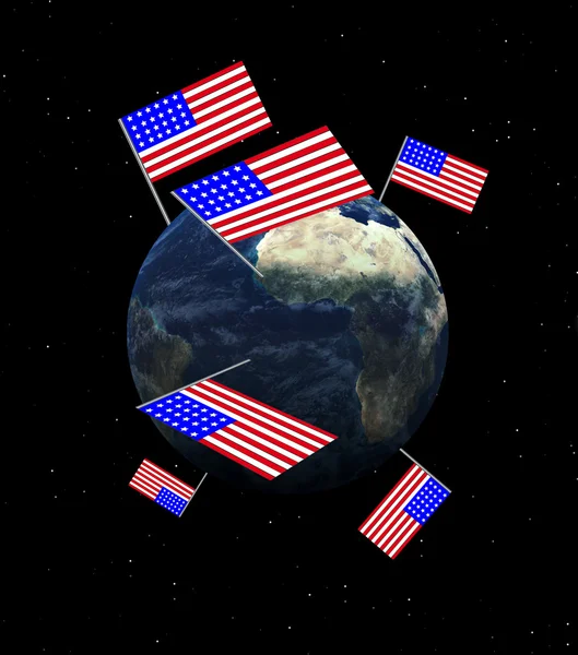 America governa il mondo — Foto Stock