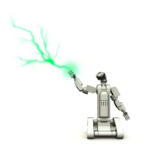 Electric Future Droid — Stock Photo, Image