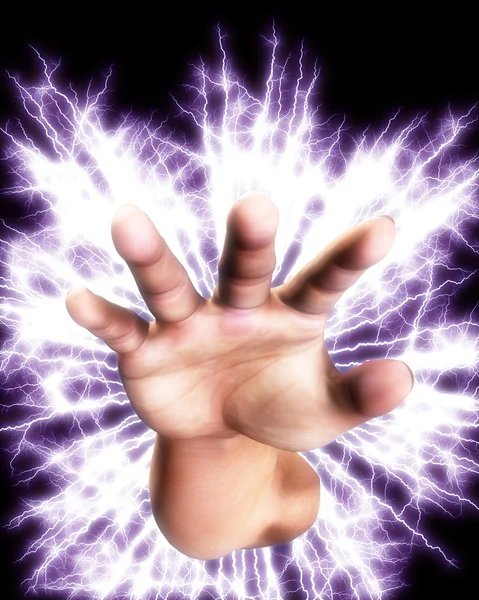 Ηλεκτρικό χέρι — Φωτογραφία Αρχείου