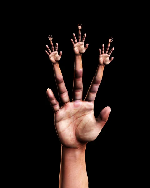 Handliche Hand — Stockfoto