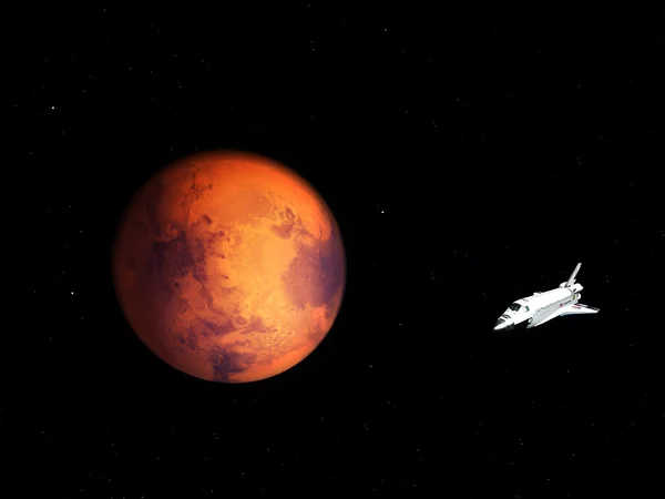 Подорож до Марса — стокове фото