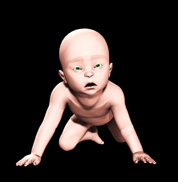 Bebé triste — Foto de Stock