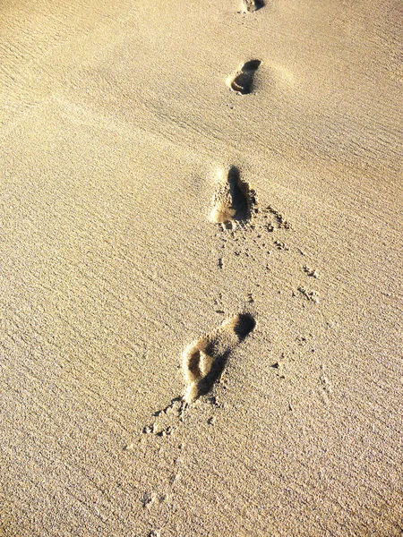 Empreintes de sable — Photo