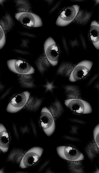 Seamless Eye Pattern