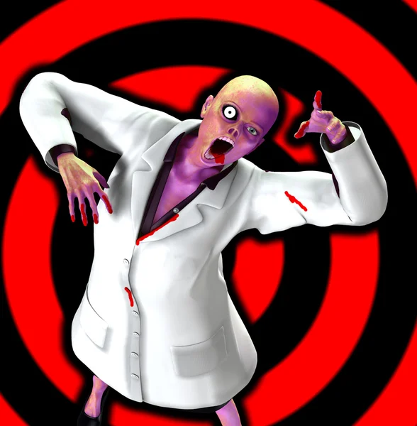 Zombie Doctor — Stock Photo, Image