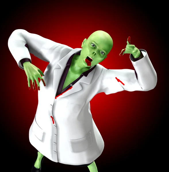 Doctor zombi — Foto de Stock