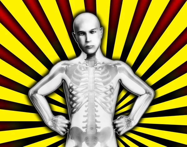 Hombre de rayos X — Foto de Stock