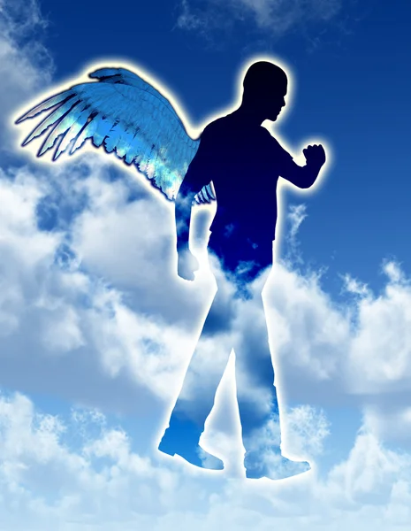Walking Angel — Stock Photo, Image