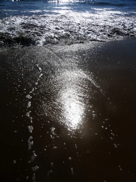 Água de maré perto — Fotografia de Stock