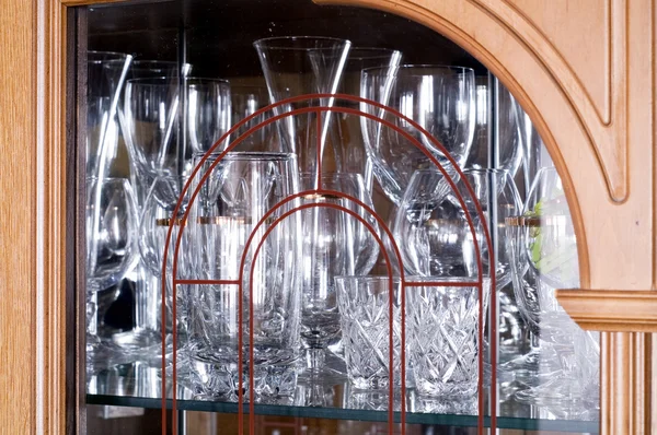 Скляний посуд — стокове фото
