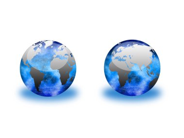 Clear Globes clipart