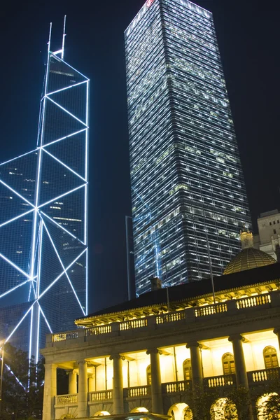 Hong kong nacht — Stockfoto