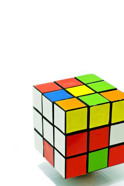 Rubik的立方体 — 图库照片