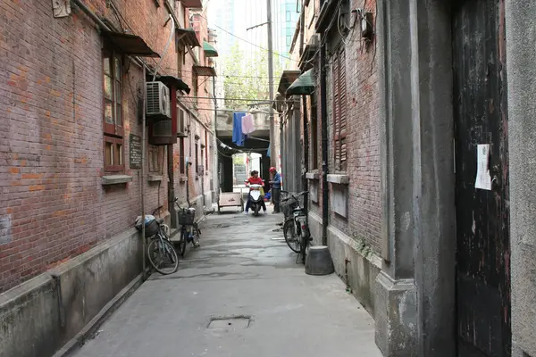 stock image Old alley shanghai