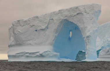 Iceberg in Antarctica clipart