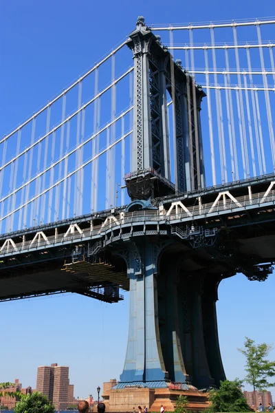 Γέφυρα πυλώνα στη Νέα Υόρκη — Φωτογραφία Αρχείου