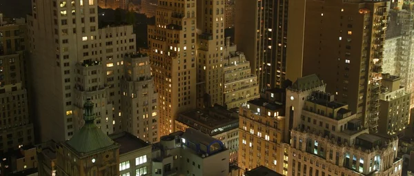 Нью-Йорк вночі — стокове фото