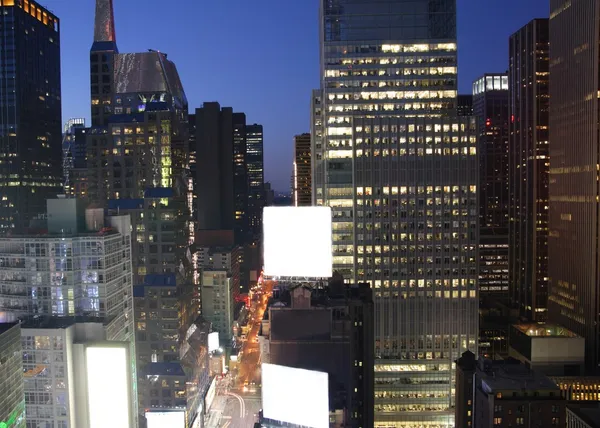 New York in der Nacht — Stockfoto