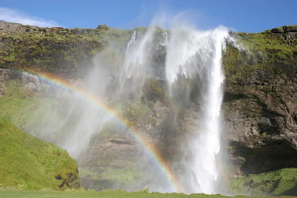Waterfall Seljalandsfoss — Stock Photo, Image