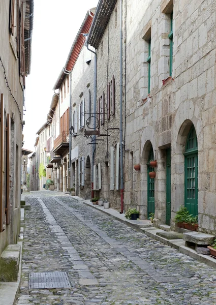 Side street in Lagrasse Royalty Free Stock Images