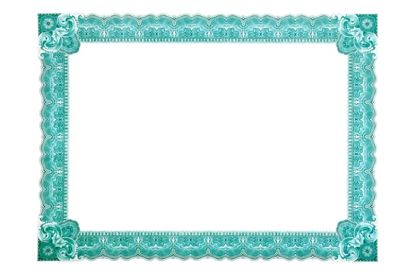 Сертификат Frame — стоковое фото
