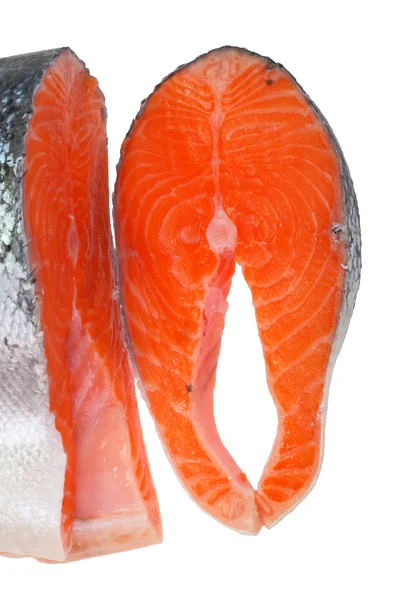 Biefstuk zalm — Stockfoto