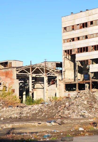 stock image Industrial ruins