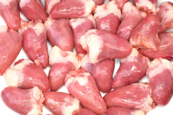 Corazones de pollo — Foto de Stock