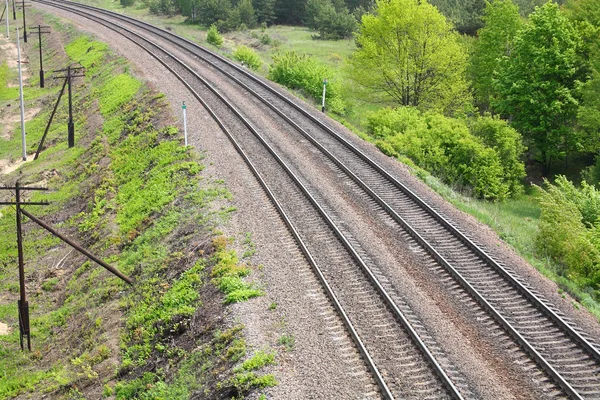 stock image Railroad Track
