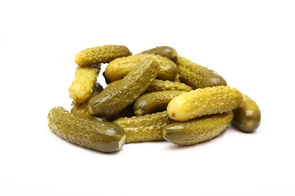 stock image Pickled gherkins (Cucumbers)