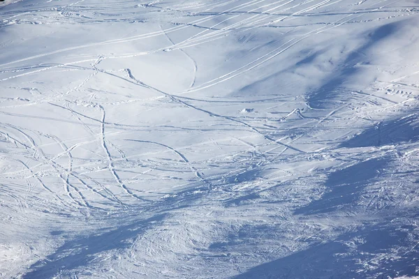 Pista de esquí fondo — Foto de Stock