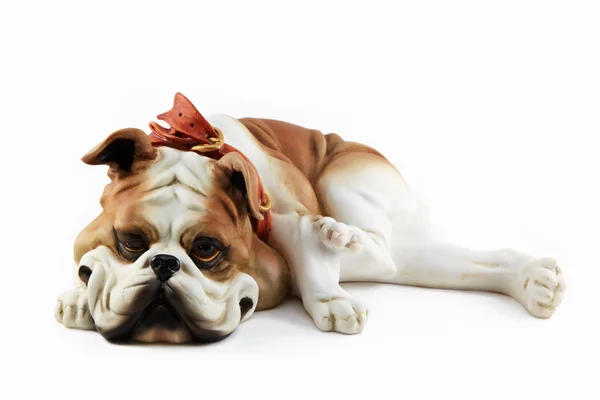 stock image Ceramics bulldog figurine