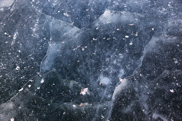 割れた氷 — ストック写真