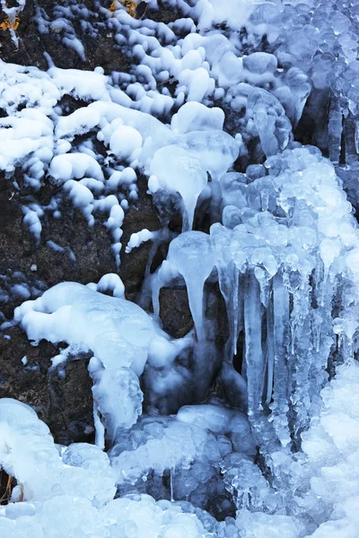 Fond de chute de glace — Photo