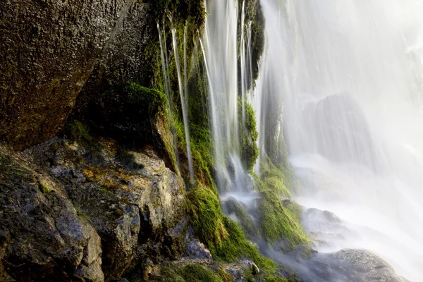 Primo piano cascata — Foto Stock