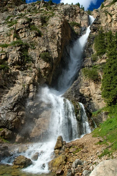 Waterfall Burkhan-Bulak — Stock Photo, Image