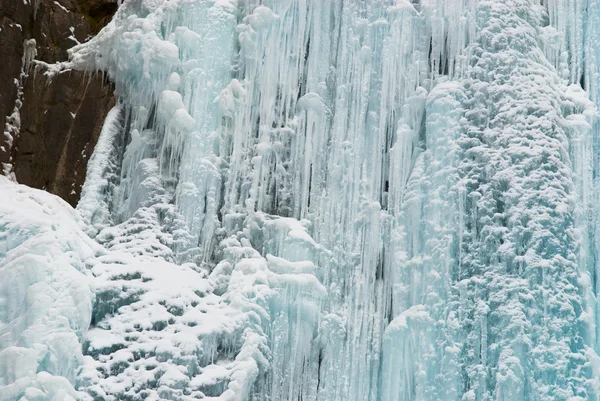 Winter ice waterfall — Stock Photo, Image