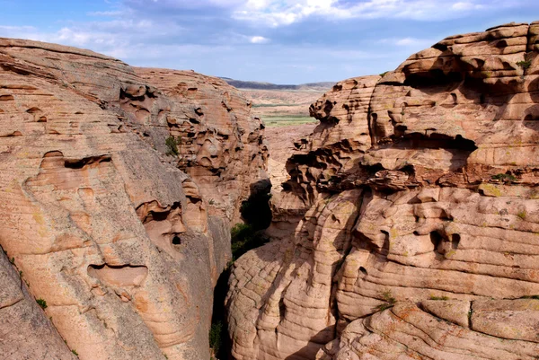Красный каньон — стоковое фото