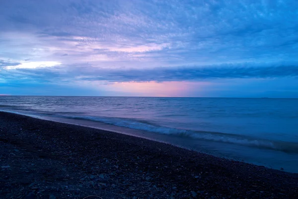 Sunset on sea — Stock Photo, Image