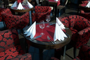 küçük masa Restaurant'ta