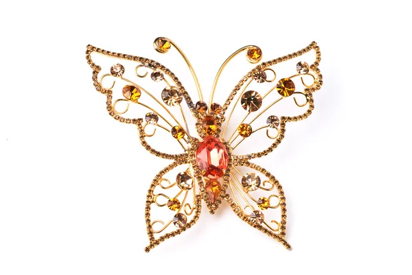 Złoty Motyl — Zdjęcie stockowe