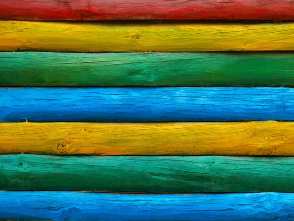 Color wood wall background — Stock Photo, Image