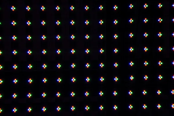 Fundo de parede LED — Fotografia de Stock