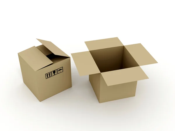 stock image Cardboard boxes