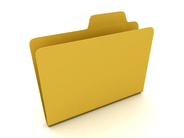 File folder stack — Stock Photo, Image