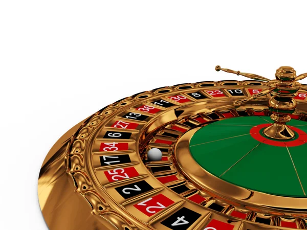 Casino roulettewiel — Stockfoto