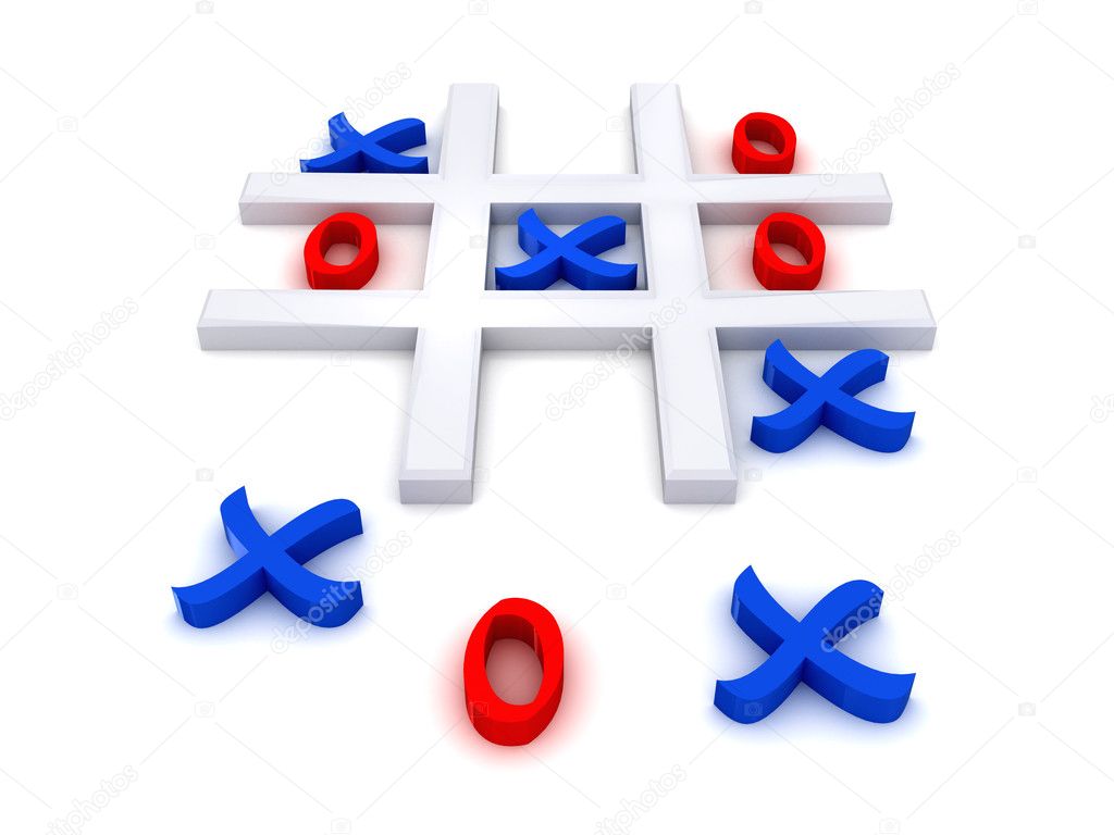 Tic Tac Toe — Stock Photo © sanadesign #2596676